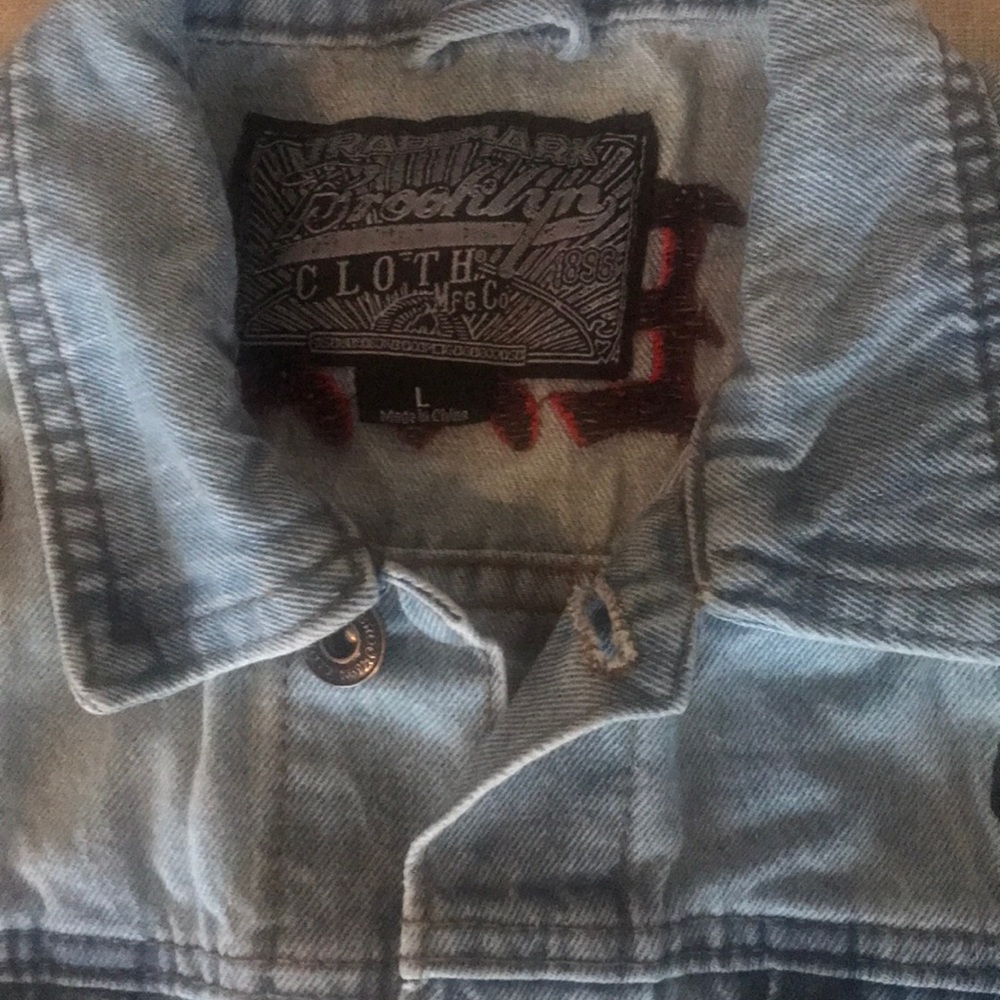 Designer Jean jacket - Picture 2 of 3